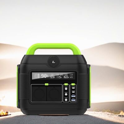 Máy phát điện di động 600W Mini UPS 220V EU AC Socket nguồn điện khẩn cấp
