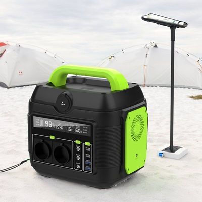 Giải pháp điện cắm trại ngoài trời Trạm điện 600W với pin lithium và đầu ra S6