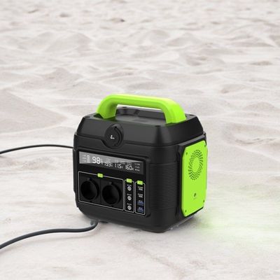 Giải pháp điện cắm trại ngoài trời Trạm điện 600W với pin lithium và đầu ra S6