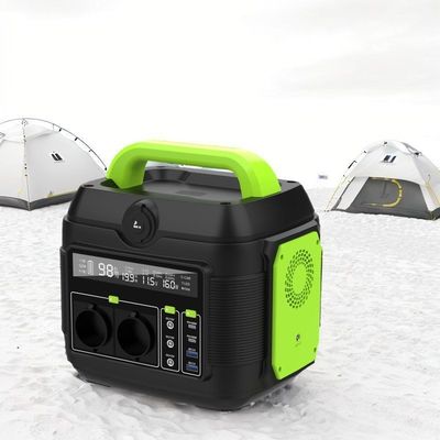 Giải pháp điện cắm trại ngoài trời Trạm điện 600W với pin lithium và đầu ra S6