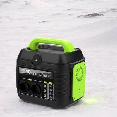 Giải pháp điện cắm trại ngoài trời Trạm điện 600W với pin lithium và đầu ra S6