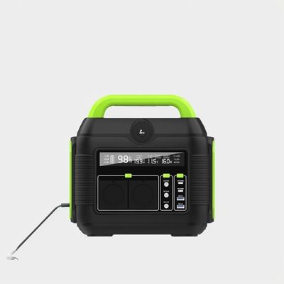 Nhà máy điện di động nạp năng lượng mặt trời ngoài trời với pin lithium 600W và gói tháo rời