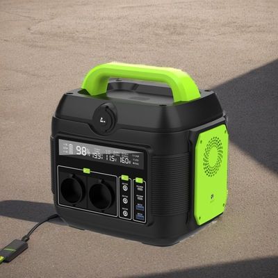 LiFePO4 pin DC AC Nhà máy năng lượng mặt trời di động cho nhà trong nhà ngoài trời cấp điện khẩn cấp
