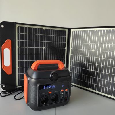 S6 600W điện di động Nhà máy điện mặt trời với pin lithium và đầu ra sóng sinus