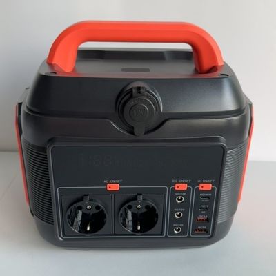 MPPT Power 600W Pin lithium di động ngoài trời Điện lực điện di động AC Output 220V