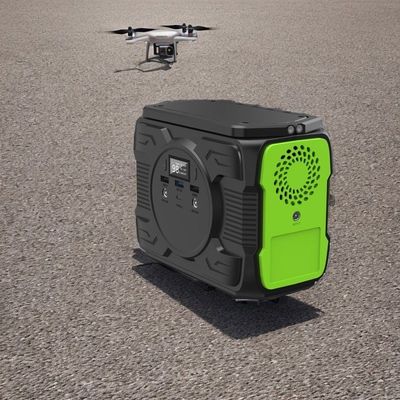 EU AC Socket 300W Lithium Battery Pack tái chế Máy phát năng lượng mặt trời cho ngoài trời
