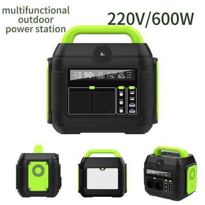 600W Lithium pin ngoài trời năng lượng mặt trời Lưu trữ năng lượng