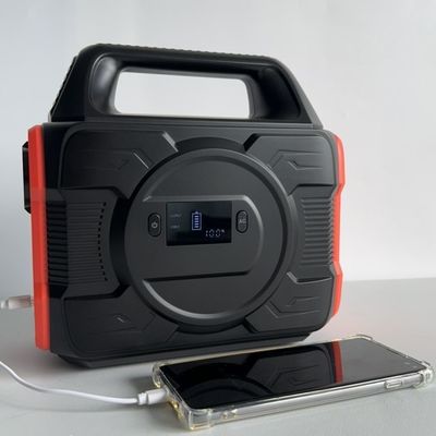 Trạm điện mặt trời di động di động 300W/600W/2200W Bộ sạc USB với pin tháo rời