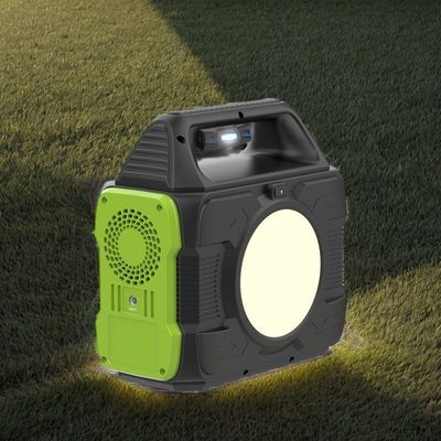EU AC Socket tương thích với tất cả các nhà máy năng lượng mặt trời di động 300W với pin Lithium RV