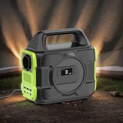 EU AC Socket tương thích với tất cả các nhà máy năng lượng mặt trời di động 300W với pin Lithium RV