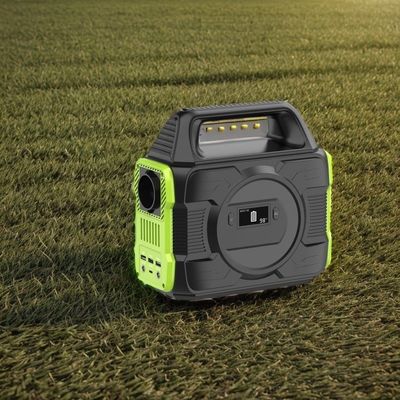 EU AC Socket tương thích với tất cả các nhà máy năng lượng mặt trời di động 300W với pin Lithium RV