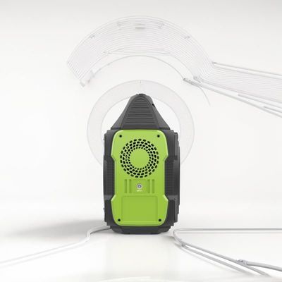 Điện di động di động nhà khẩn cấp RV 600W Nhà máy điện với pin lithium tái chế