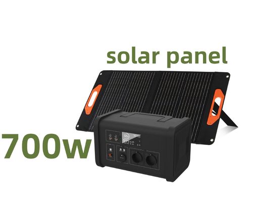 EU LiFePO4 700W Lưu trữ năng lượng Nhà máy phát điện năng lượng mặt trời cho điện gia đình di động