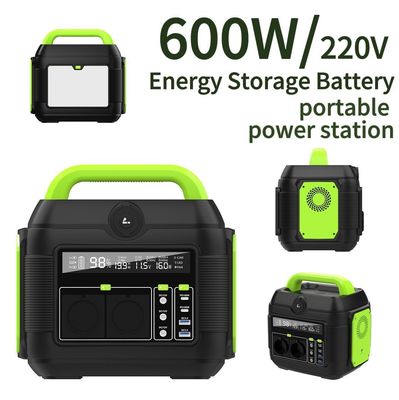 500W Multi-Function Portable Power Bank với 600W AC Socket tùy chọn và tiêu thụ