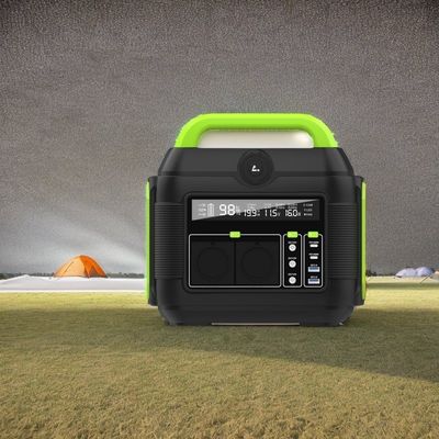 Máy phát pin pin mặt trời di động 600W Nhà máy điện đa chức năng cho các cuộc phiêu lưu ngoài trời