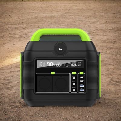 Máy phát pin pin mặt trời di động 600W Nhà máy điện đa chức năng cho các cuộc phiêu lưu ngoài trời