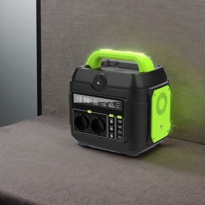 Máy phát pin pin mặt trời di động 600W Nhà máy điện đa chức năng cho các cuộc phiêu lưu ngoài trời