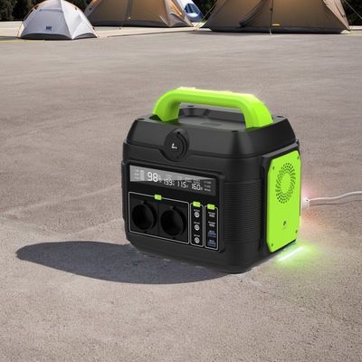 Máy phát pin pin mặt trời di động 600W Nhà máy điện đa chức năng cho các cuộc phiêu lưu ngoài trời