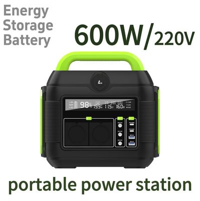 Hệ thống lưu trữ năng lượng mặt trời di động đa chức năng 600W với bộ điều hợp và S6