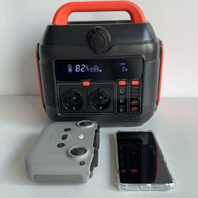 Máy phát pin lithium di động 600W/576wh cho Nhà máy điện RV ngoài trời