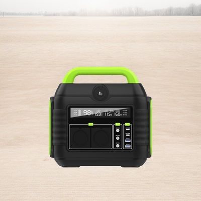 S6 Trại / RV Lithium pin điện di động sạc khẩn cấp 600W Trạm điện di động với ổ cắm AC Us đầu ra USB / Type-C