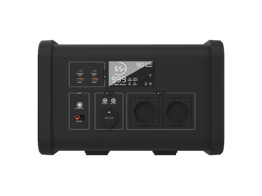 Sinusoidal Wave 700W Máy phát năng lượng mặt trời di động cho trường hợp khẩn cấp ngoài trời và pin lithium