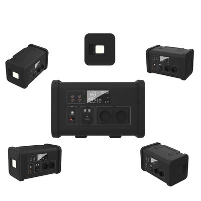 Sinusoidal Wave 700W Máy phát năng lượng mặt trời di động cho trường hợp khẩn cấp ngoài trời và pin lithium