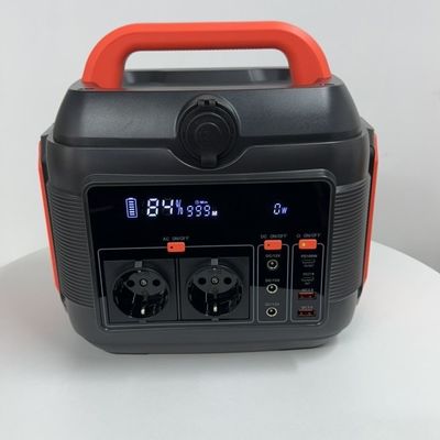 Máy phát pin lithium portable 600W Nhà ngoài trời với chức năng bảo vệ