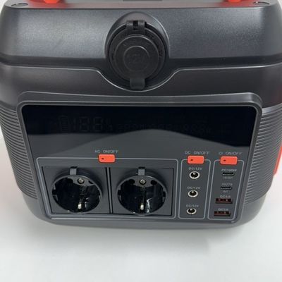 Máy phát pin lithium portable 600W Nhà ngoài trời với chức năng bảo vệ