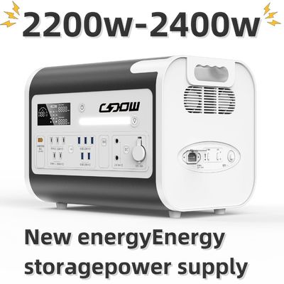 2200W 2400W Lithium pin Sản xuất điện mặt trời sạc lại với tốc độ sạc nhanh