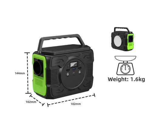 S2X-173 200W 173wh/48000mAh Trạm điện di động Máy phát năng lượng mặt trời cho các hoạt động ngoài trời