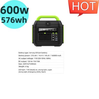 Nhà máy điện di động yên tĩnh 600W Máy phát năng lượng mặt trời tái chế