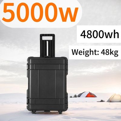 Máy phát điện năng lượng mặt trời di động 8000W Ngân hàng điện khẩn cấp tự động 5000W cho cắm trại