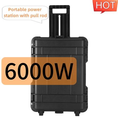 Máy phát năng lượng mặt trời di động đa chức năng 6000W cho các giải pháp điện ngoài trời