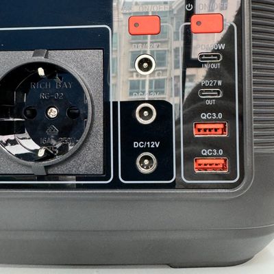 600W 288wh Máy phát điện năng lượng mặt trời đa chức năng Nhà máy điện di động Mô hình kinh doanh riêng