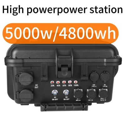 Nhà máy điện di động đa chức năng 5000W với pin Lithium Iron Phosphate LT-50