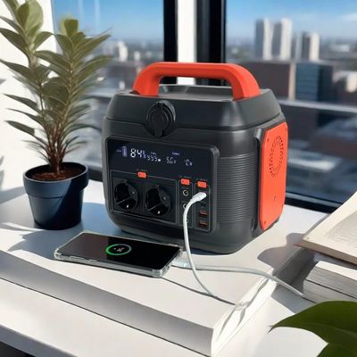 Màu sắc tùy chỉnh 600W Nhà máy điện gia đình và máy phát năng lượng mặt trời cho cắm trại ngoài trời