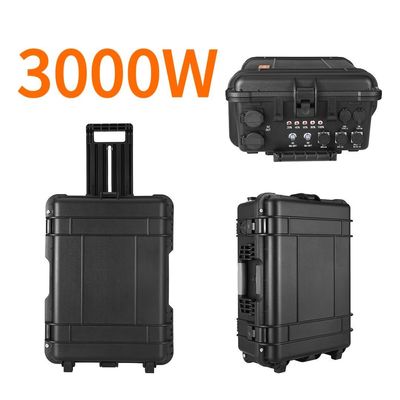 LT-30 Capacity High 3000wh 3300W LiFePO4 Battery Đường điện di động cho cắm trại