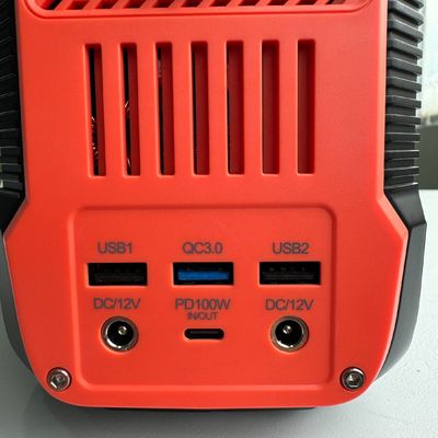 288wh 300W Multi-Function Lithium Battery Đường điện di động để sống ngoài trời