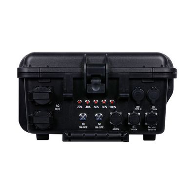 LiFePO4 Nhà máy điện di động 6000W Điện năng lượng mặt trời cao cấp cho các hoạt động ngoài trời