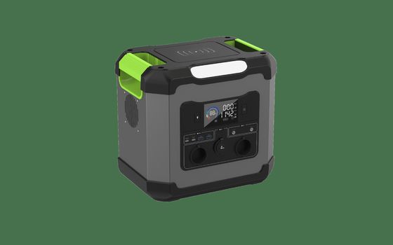 Trạm điện lưu trữ năng lượng di động với đầu ra C1 loại 12V / 3A đầu vào tấm pin mặt trời 500W