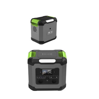 Trạm điện lưu trữ năng lượng di động với đầu ra C1 loại 12V / 3A đầu vào tấm pin mặt trời 500W