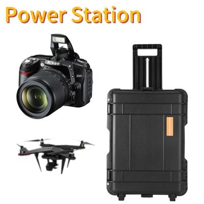 Trạm điện di động Mặt trời Uav 3000W 62.5ah Máy phát điện khẩn cấp với 6s Quick Fire