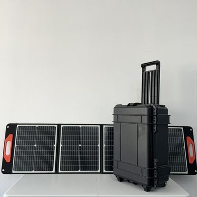 Máy phát điện UAV mặt trời 3000W Nhà máy điện di động ngoài trời chức năng bảo vệ nhiều