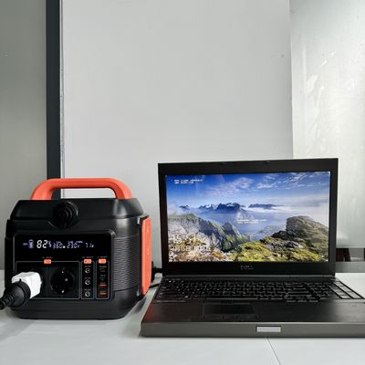 Trạm cung cấp năng lượng khẩn cấp năng lượng mặt trời di động 200W600W với đầu ra sóng sinus