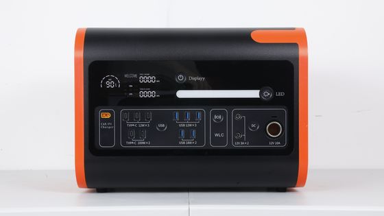 Trạm điện khẩn cấp ngoài trời công suất lớn 2200W 2048wh 40ah với USB 12W * 3 / 18W * 2