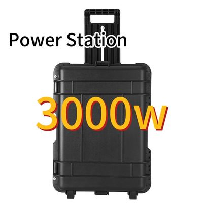 Nhà cửa ngoài trời Nhà máy năng lượng mặt trời máy bay không người lái 3000W với chức năng bảo vệ nhiều