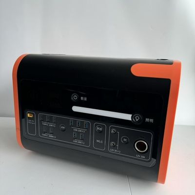 Nhà máy điện pin lithium 2200W40ah với thiết kế chống bụi và sạc năng lượng mặt trời 800W