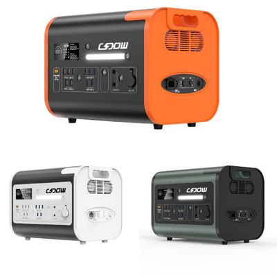 CE Un38.3 MSDS được chứng nhận 1000W 2000W 2200W Trạm điện di động cho trong nhà và ngoài trời
