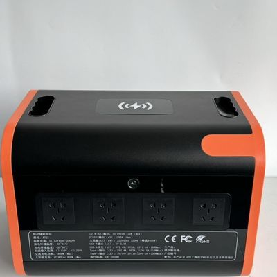 1000W điện di động 110V 220V Máy phát năng lượng mặt trời 2200W Nhà máy điện trong nhà ngoài trời